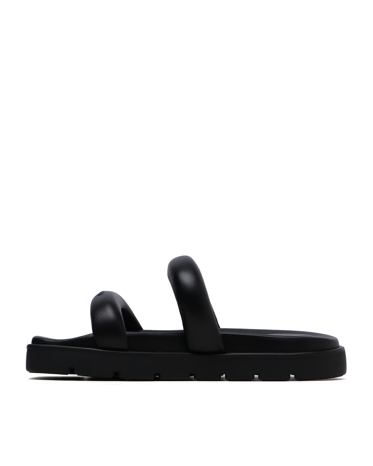Leather flatform sandals