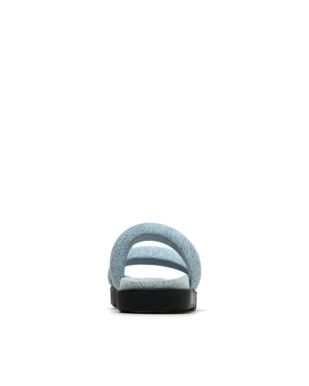 Denim flatform sandals