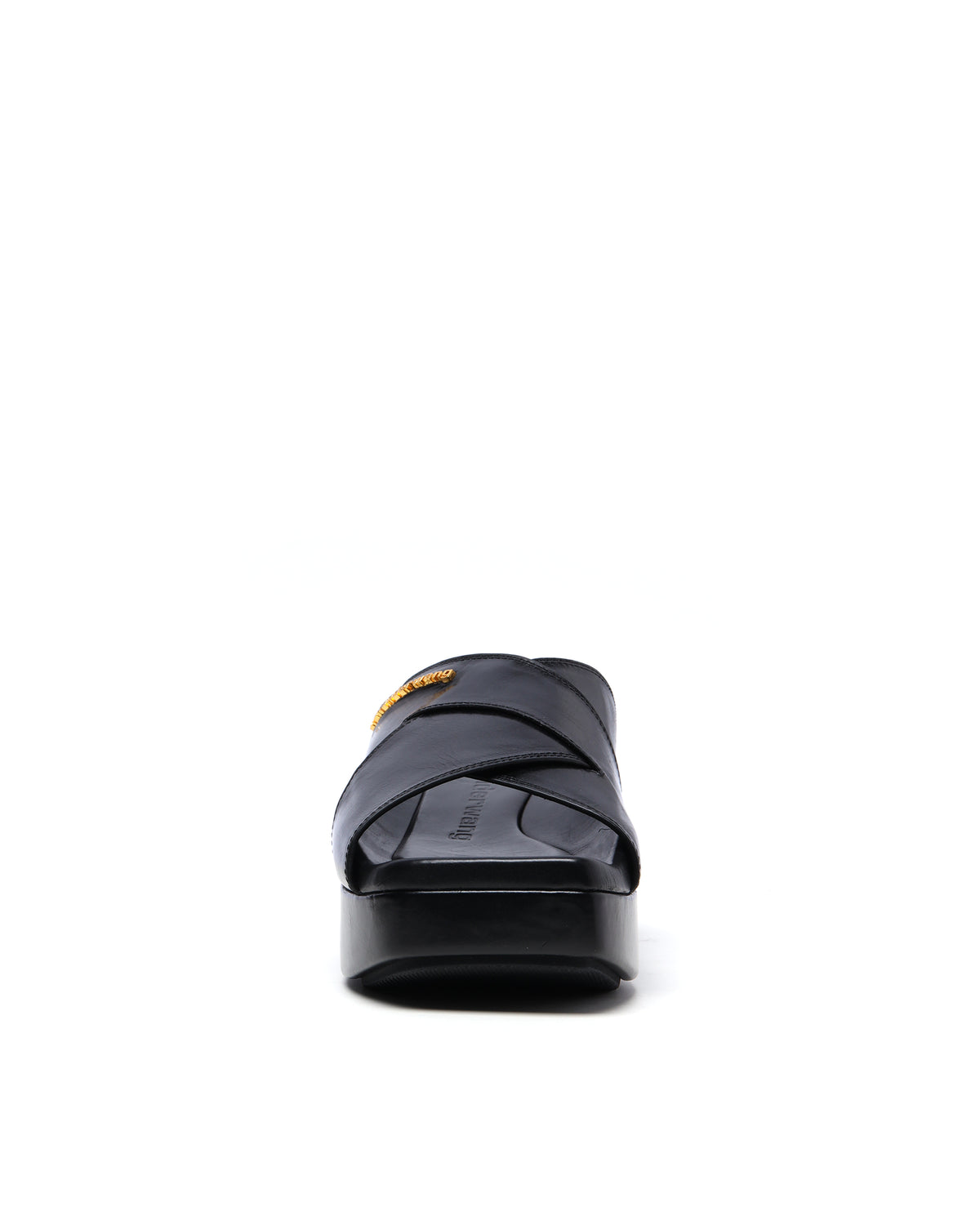 Float criss-cross platform sandals