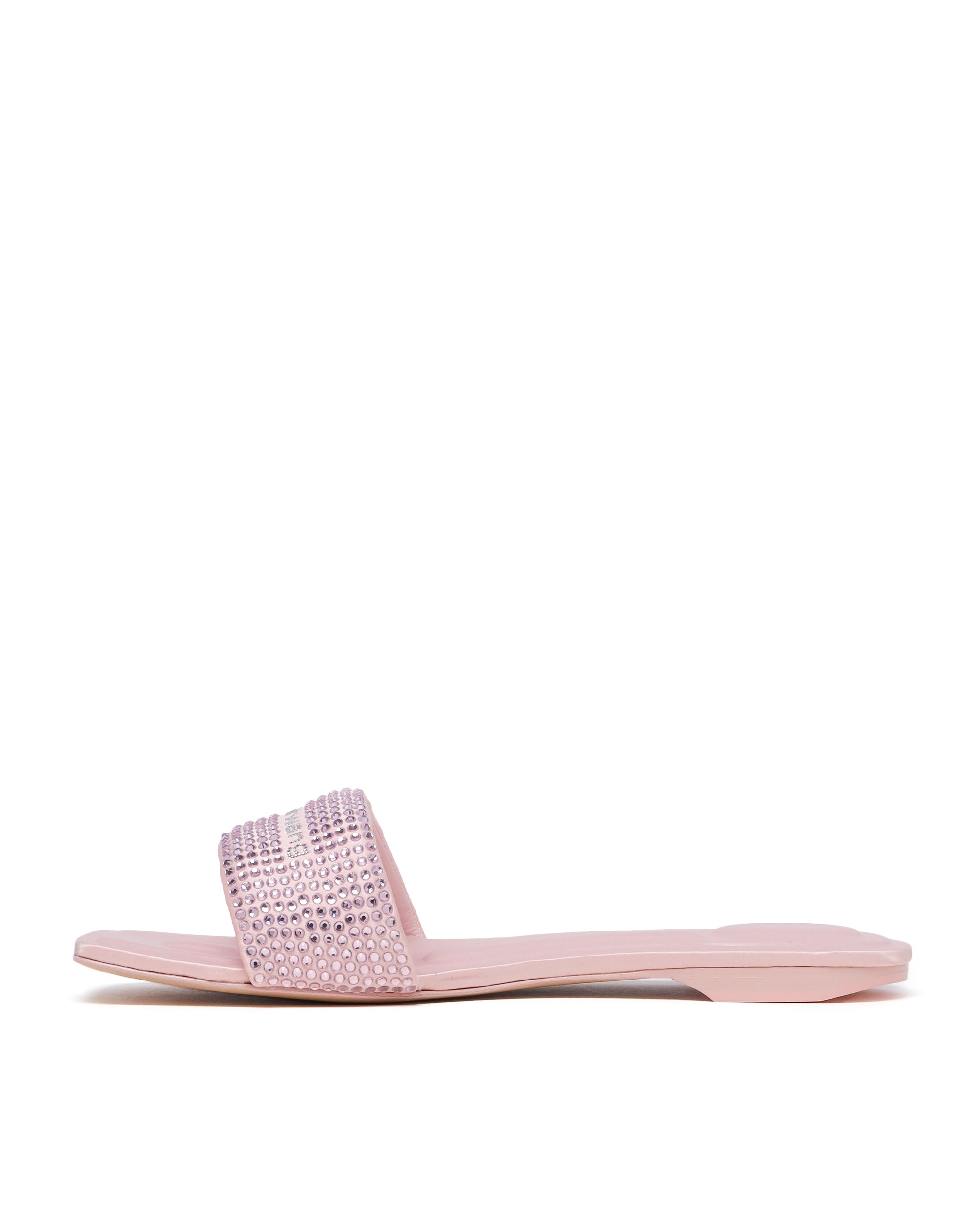 Crystal-embellished sandals