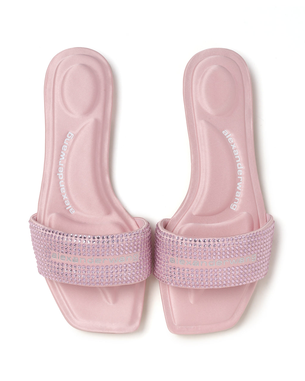 Crystal-embellished sandals