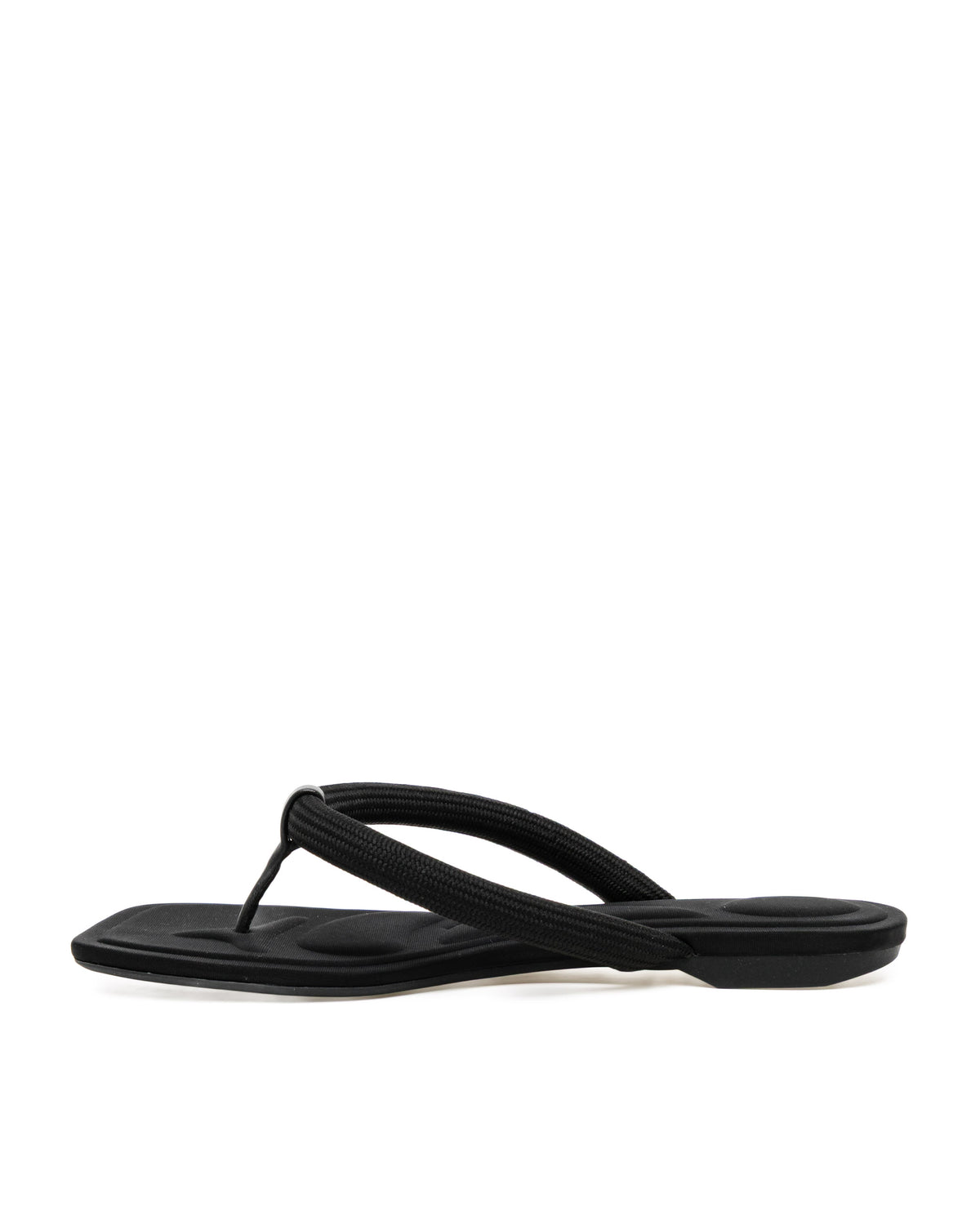 Logo flat sandals