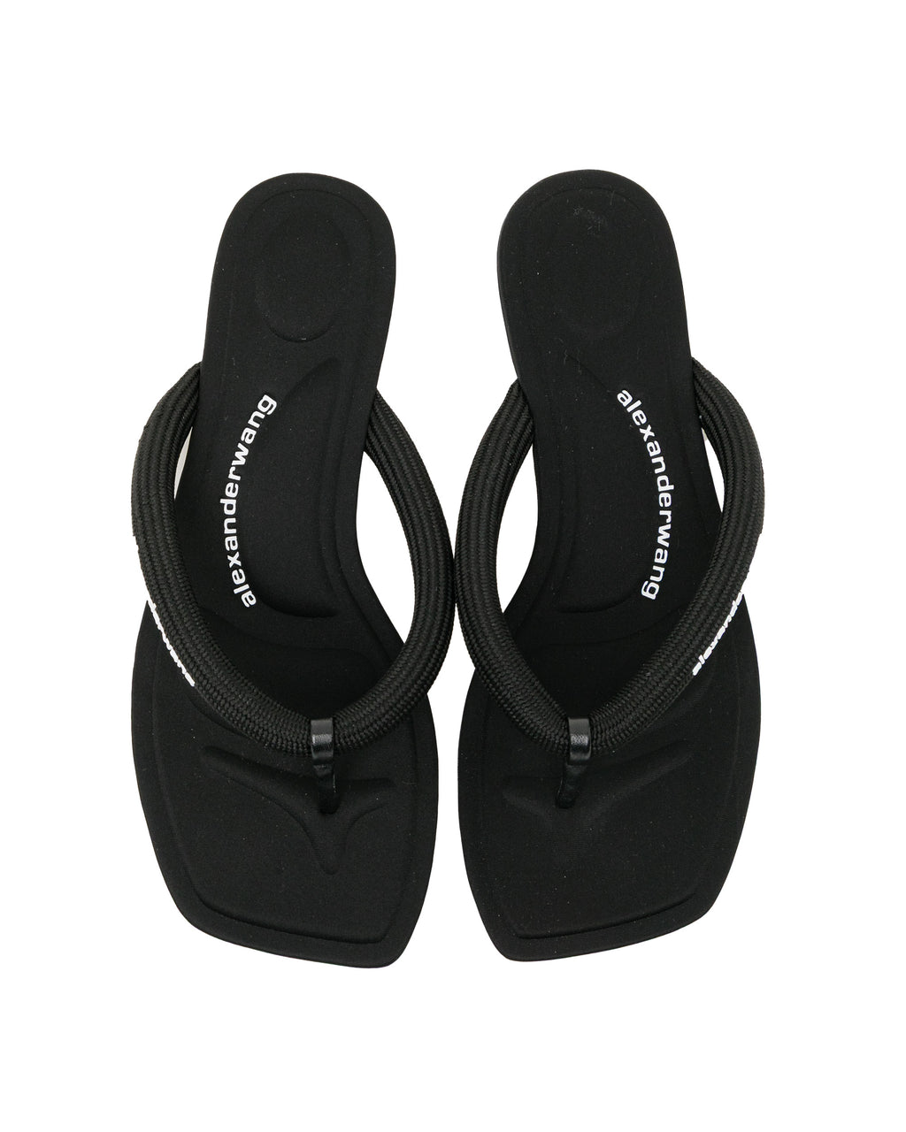 Logo flat sandals