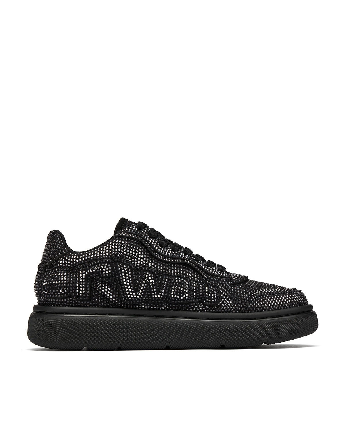 Puff crystal hotfix sneaker