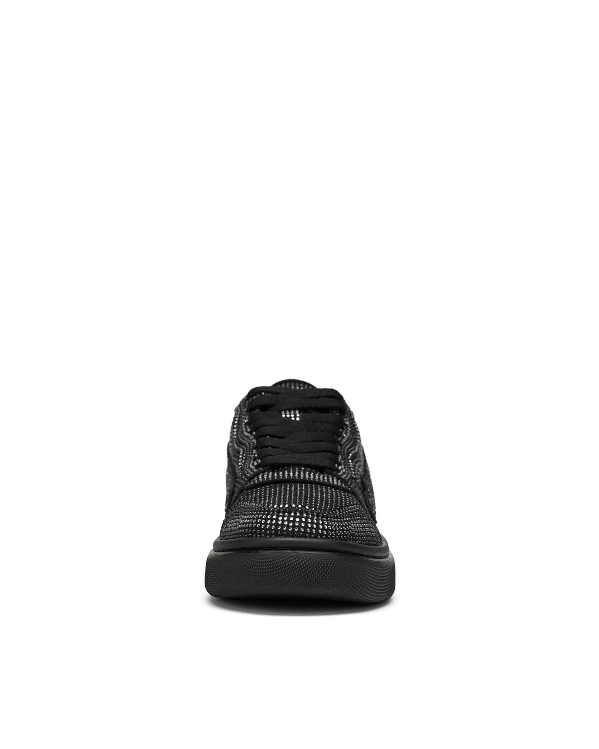 Puff crystal hotfix sneaker