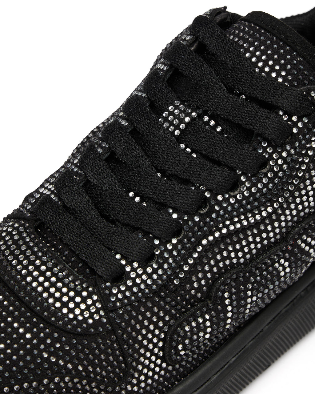 Puff crystal hotfix sneaker