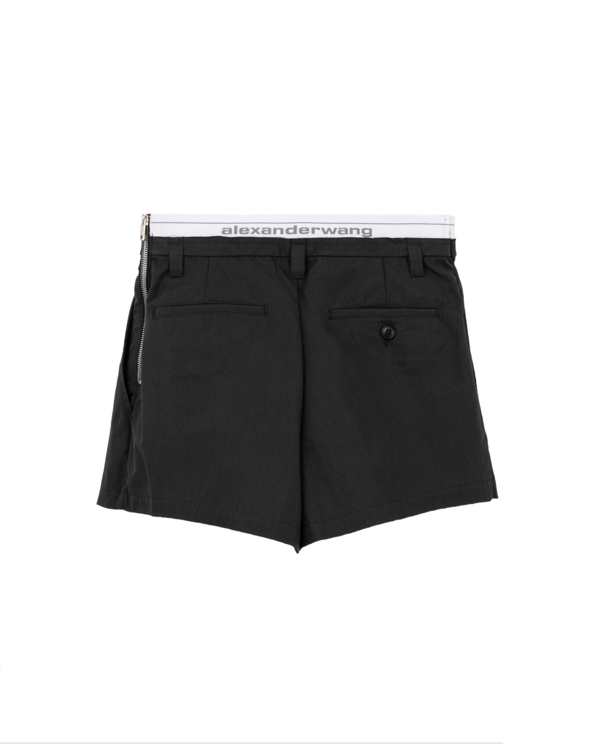 Pleated shorts