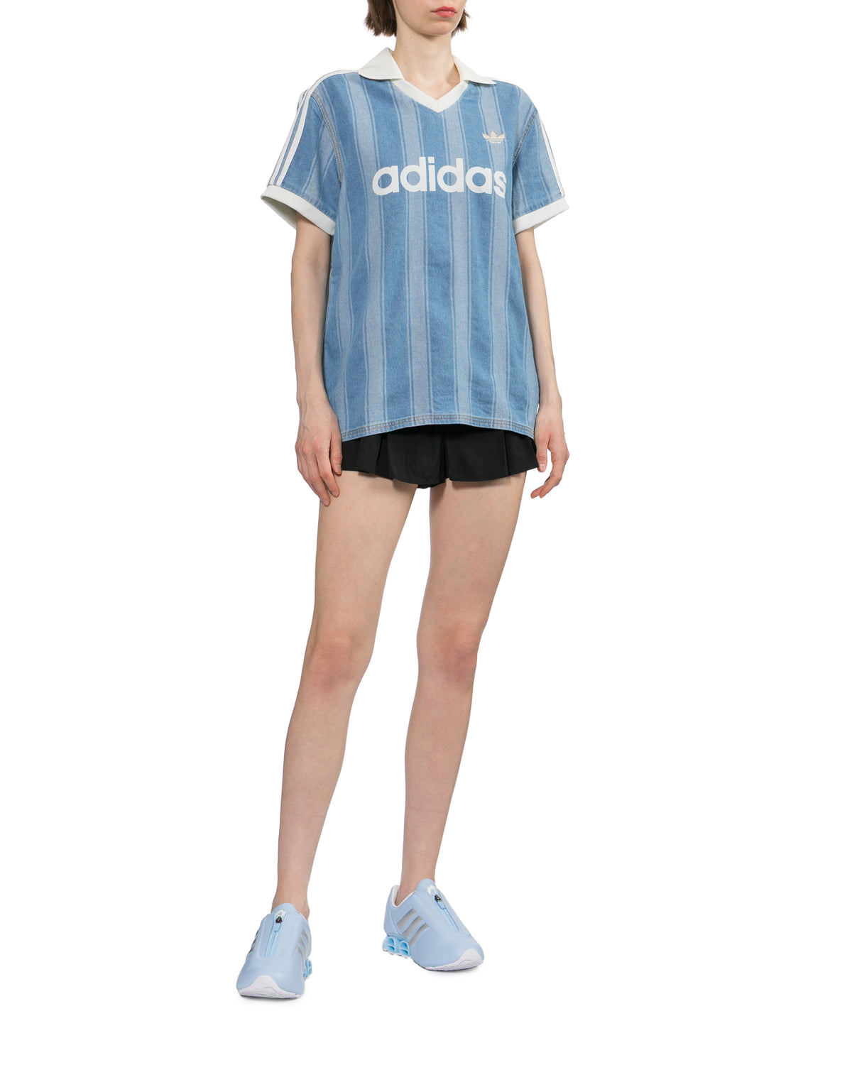 Pleated shorts