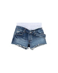 Boxer drop waistband shorts