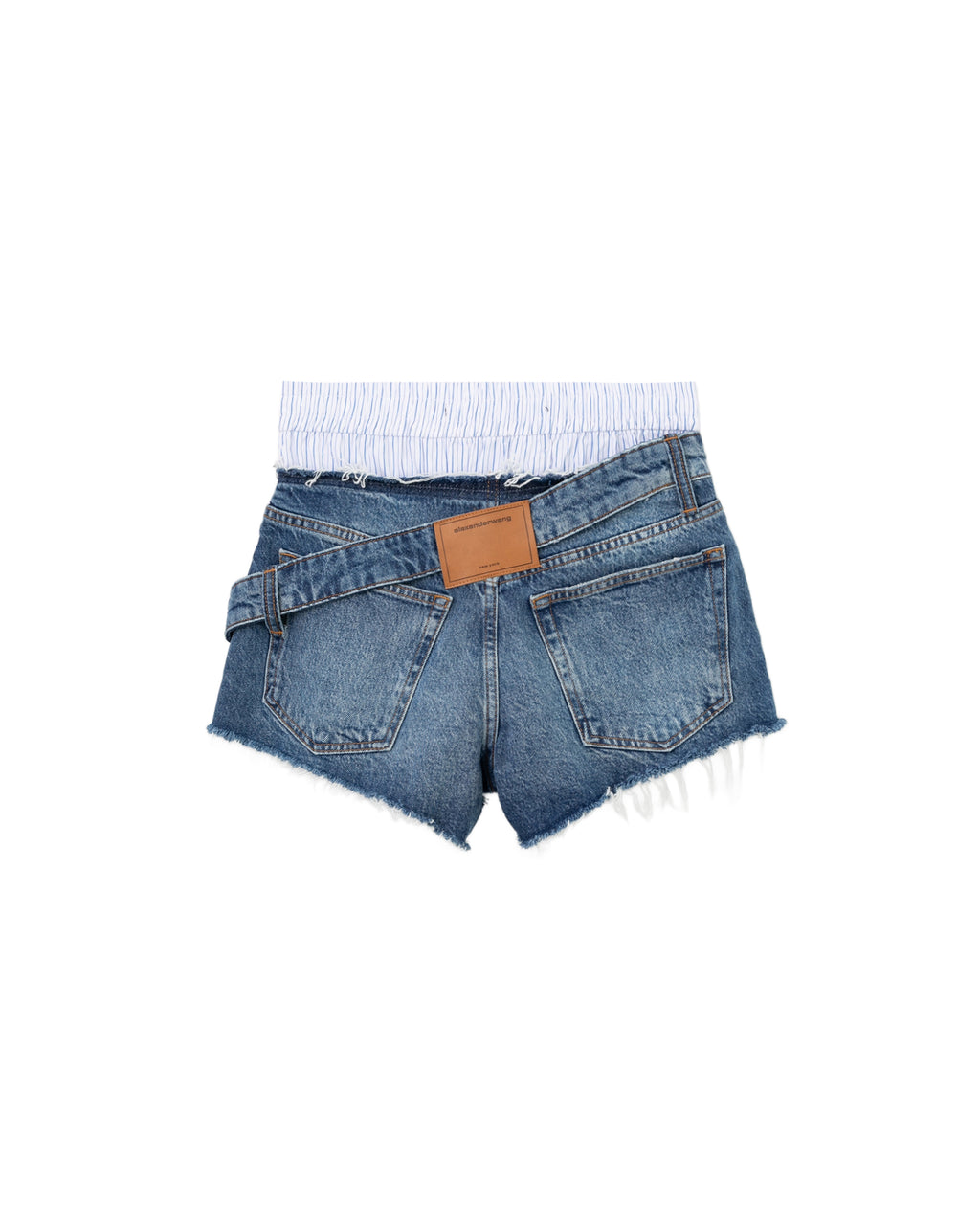 Boxer drop waistband shorts