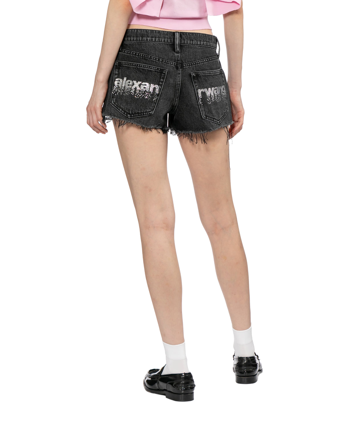 Crystal logo pocket shorts