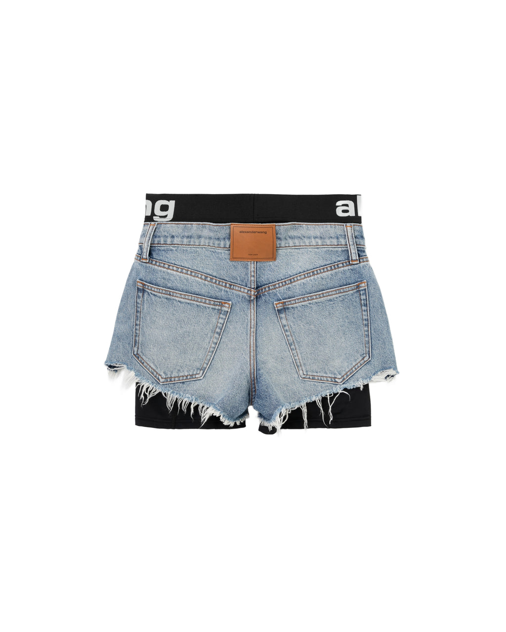 Pre-styled relaxed logo bike shorts