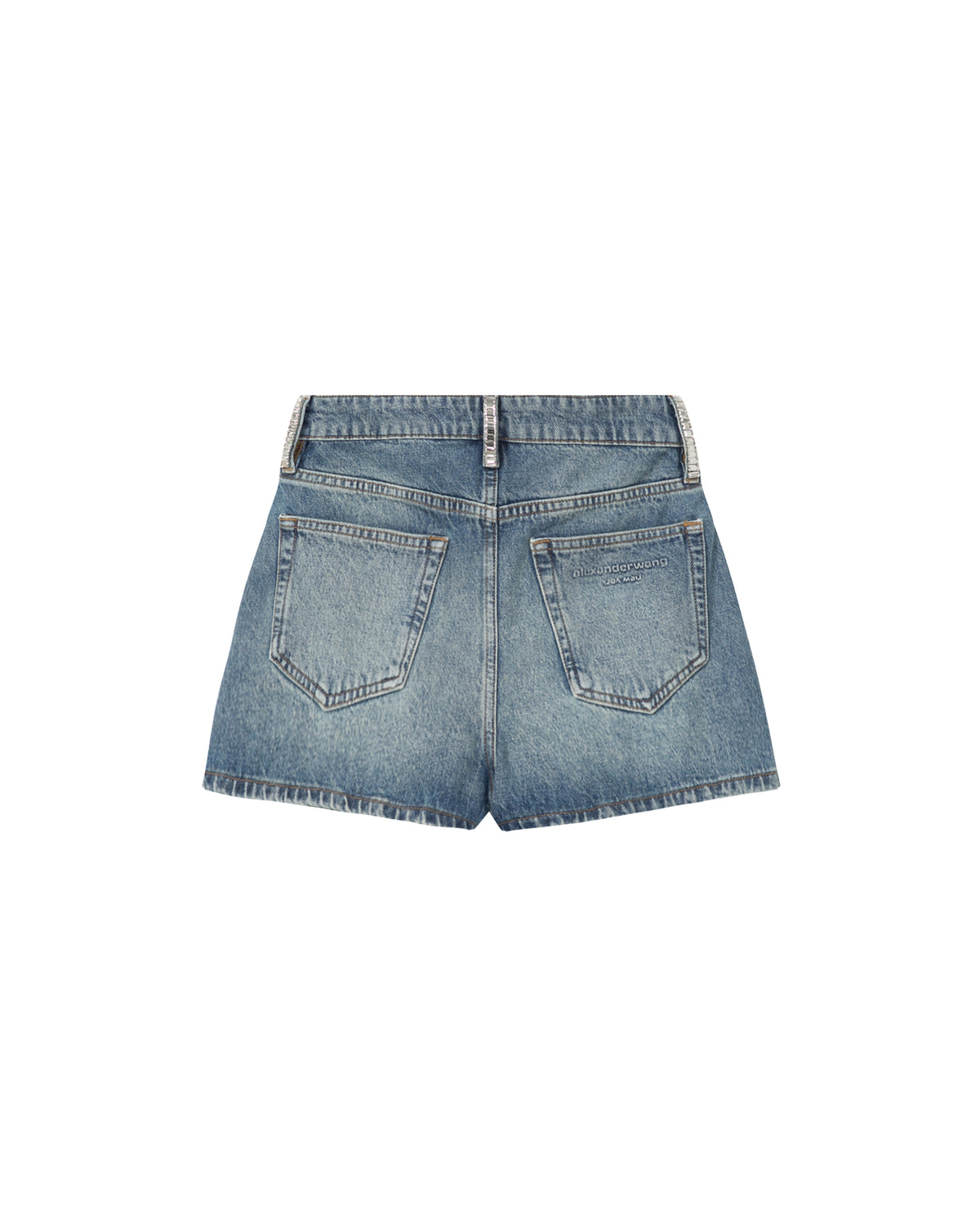 Denim mini skirt