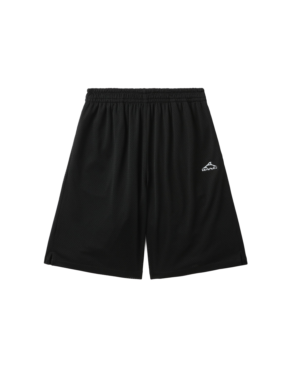 Athletic mesh logo basketball shorts