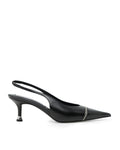Slasher zip slingback