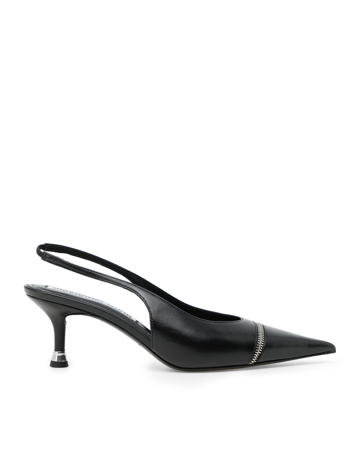 Slasher zip slingback