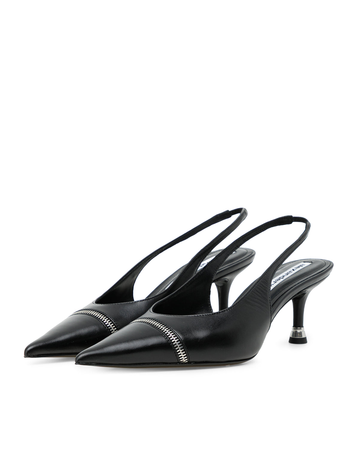 Slasher zip slingback