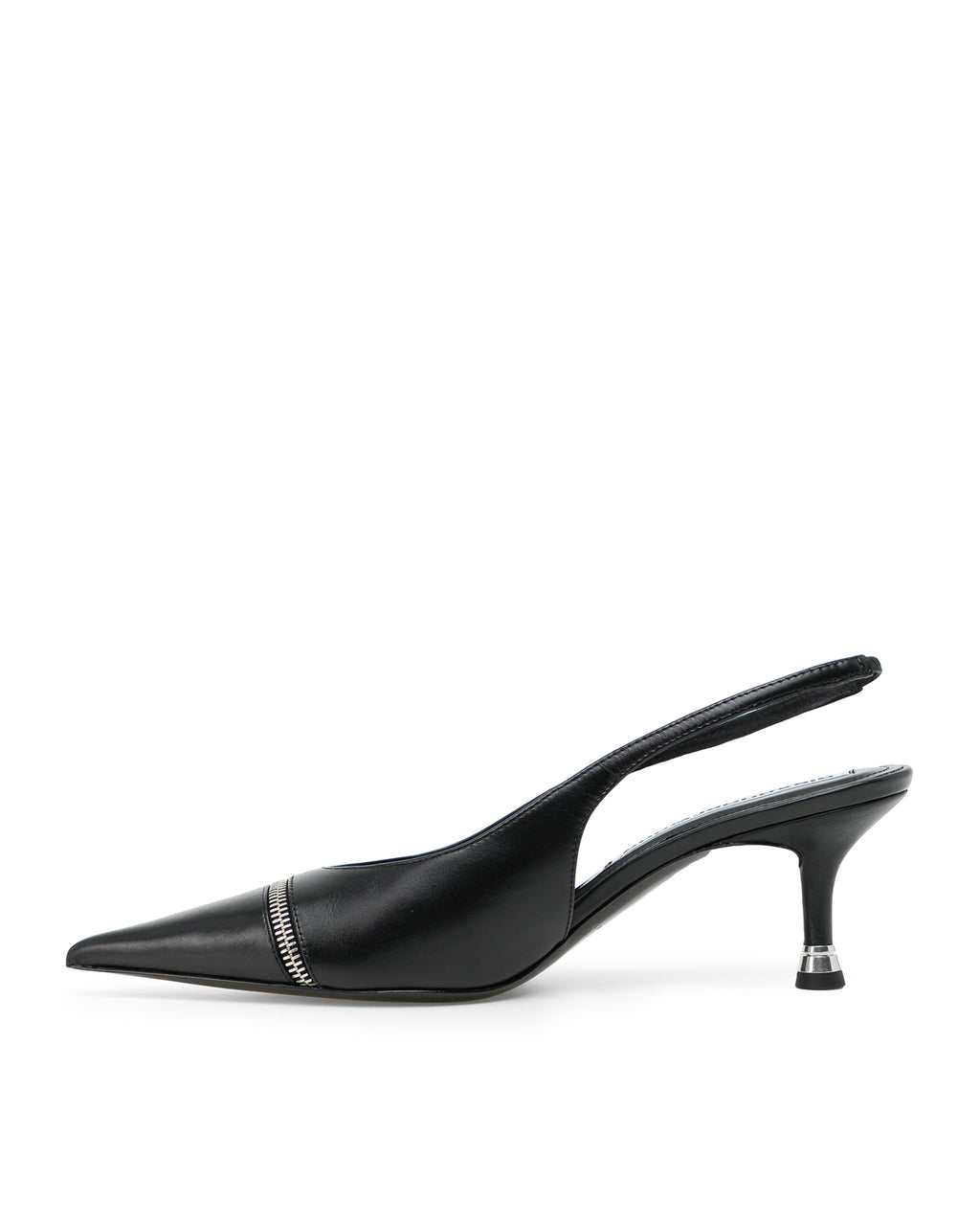 Slasher zip slingback