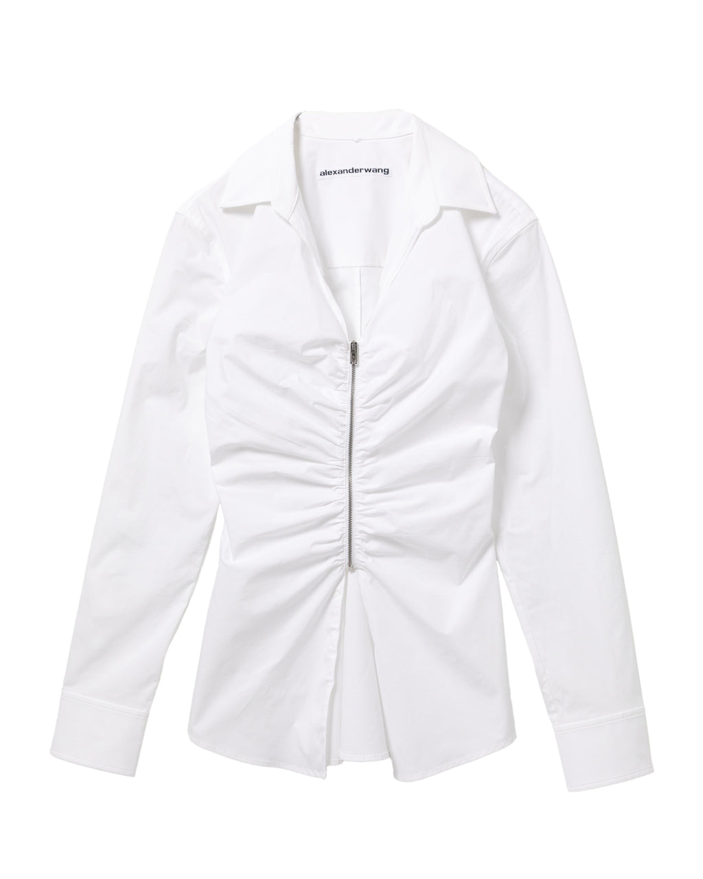 Zip front shirt