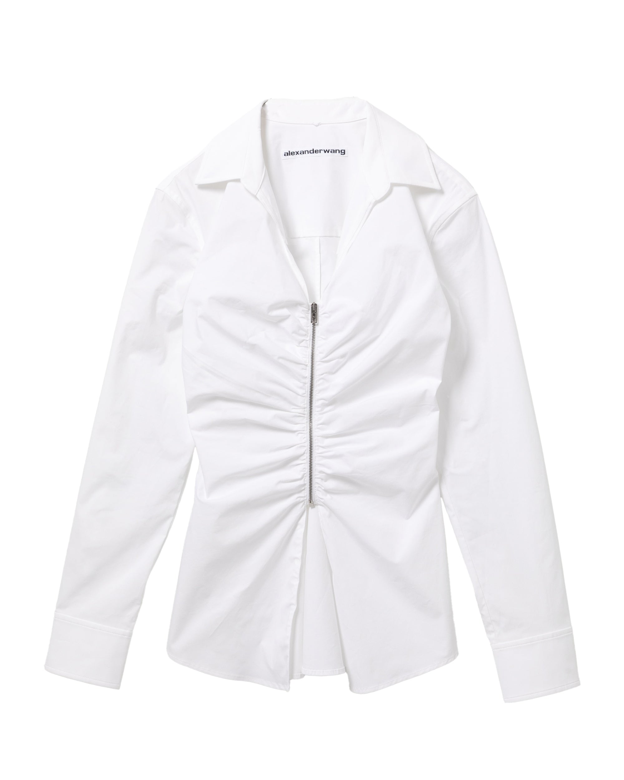 Zip front shirt