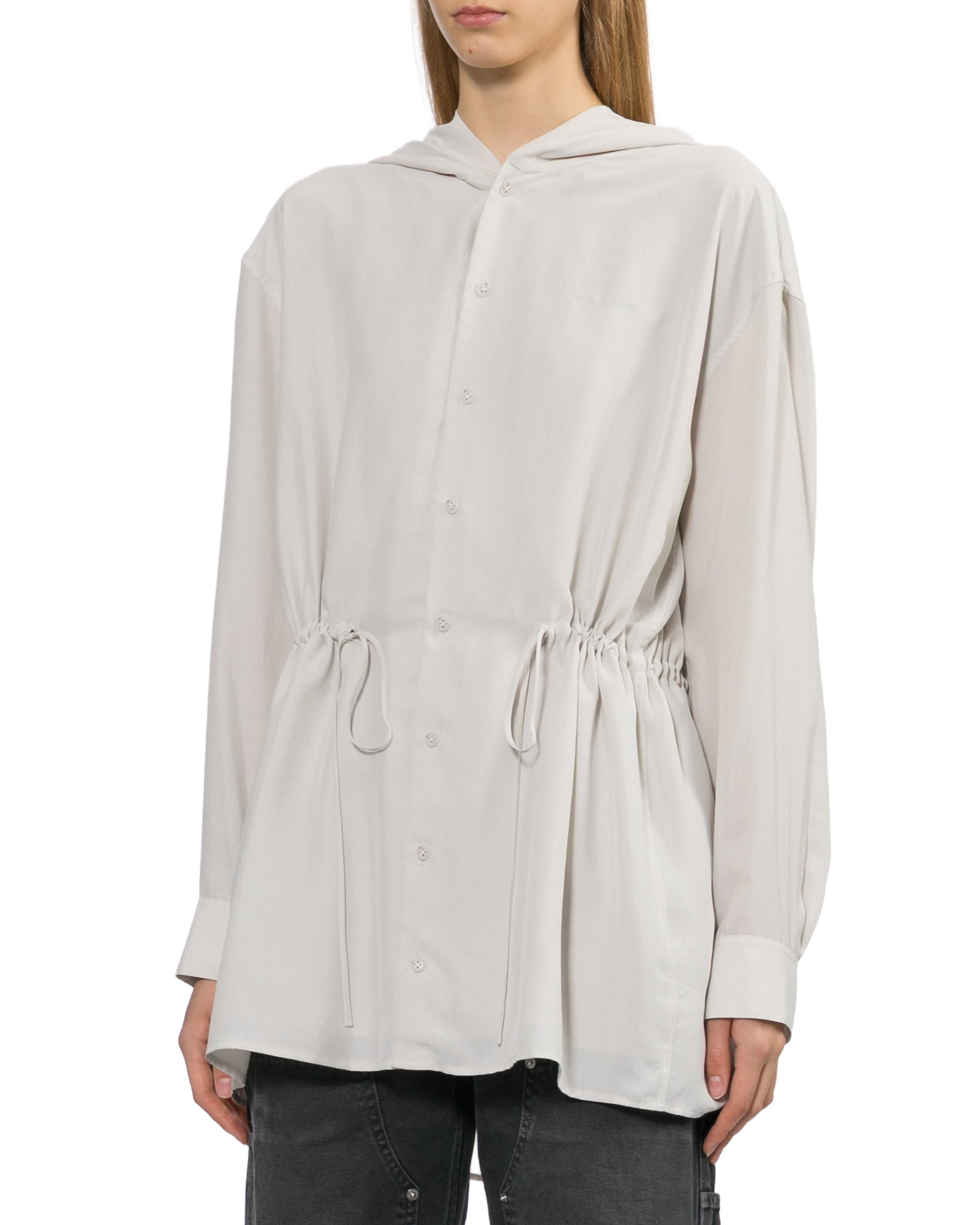 Hooded shirt