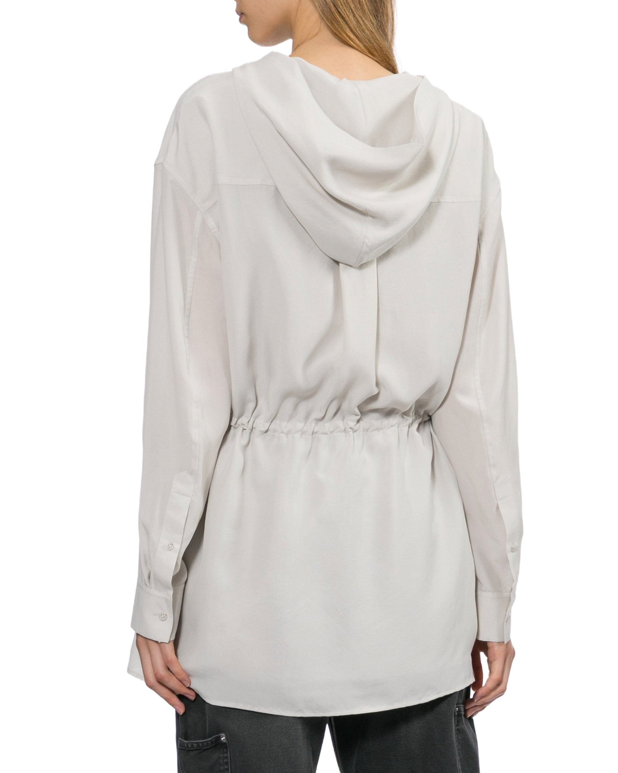 Hooded shirt