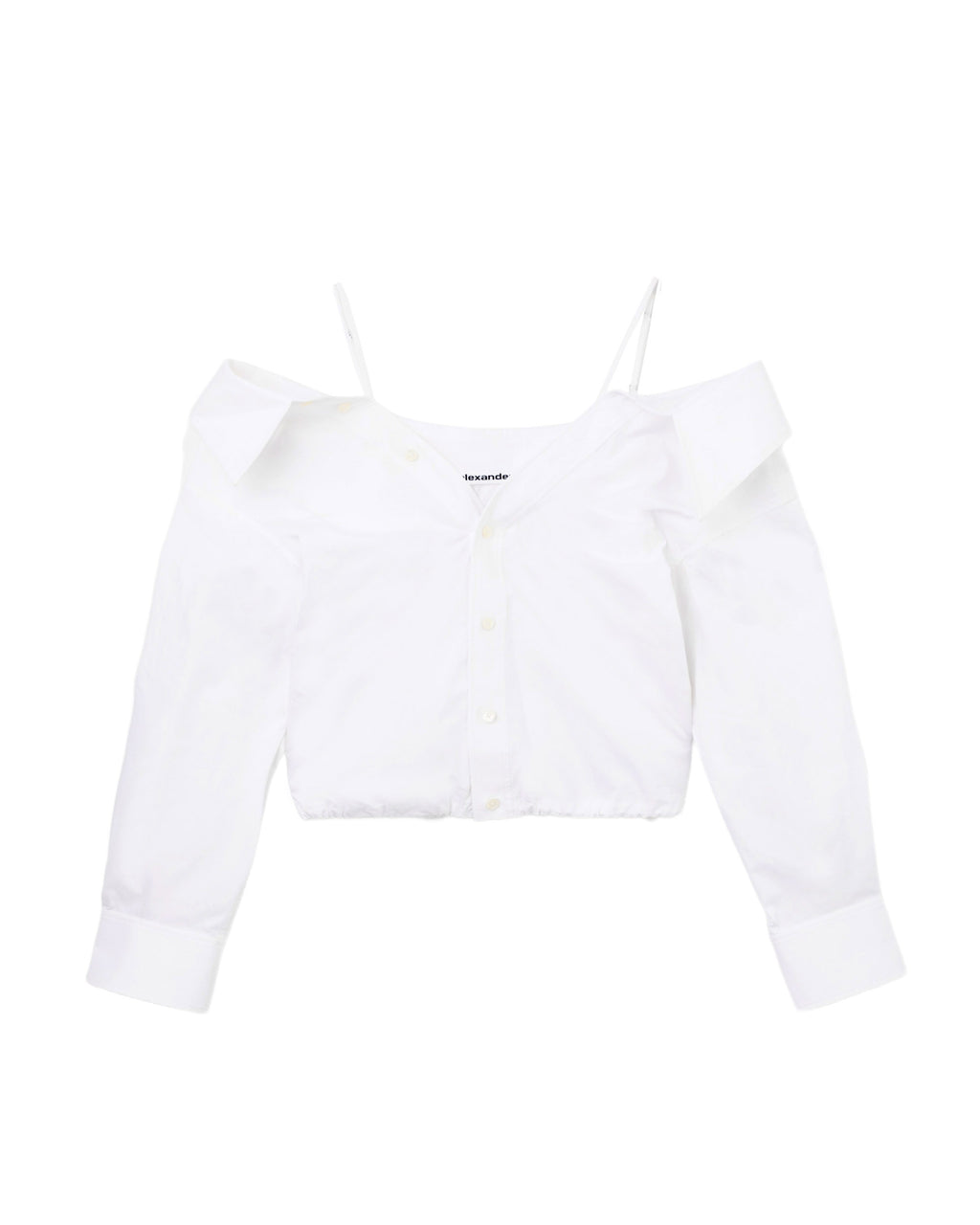 Off-shoulder shirt