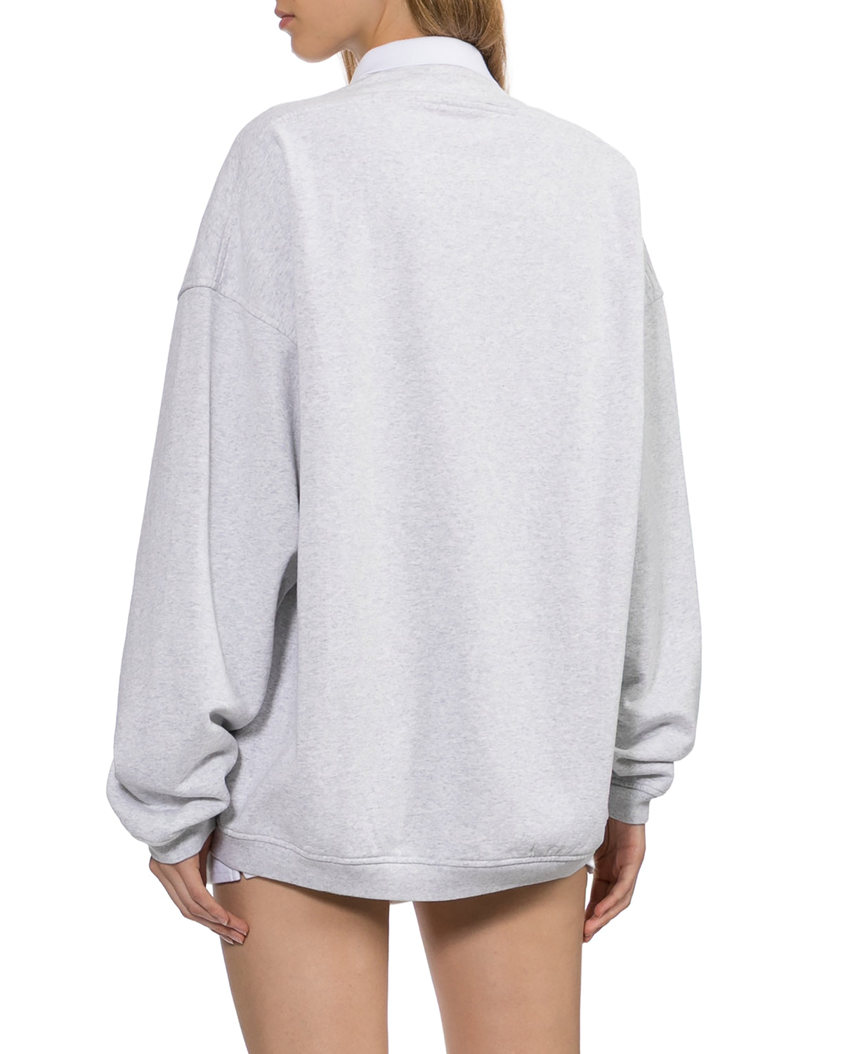 Layered sweatshirt