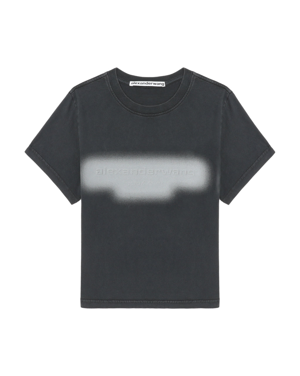 Embossed logo tee