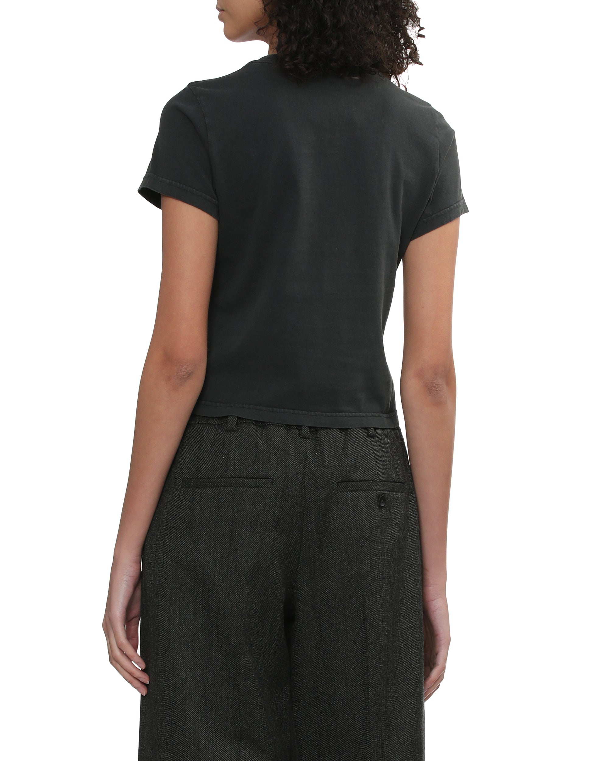 Embossed logo tee