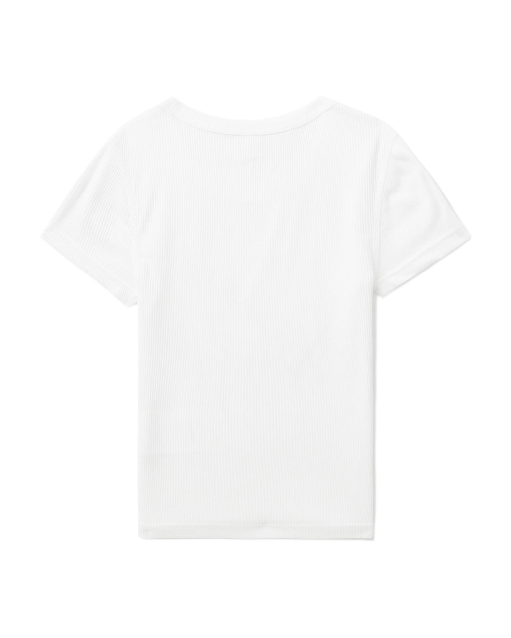 Crystal hotfix rib tee