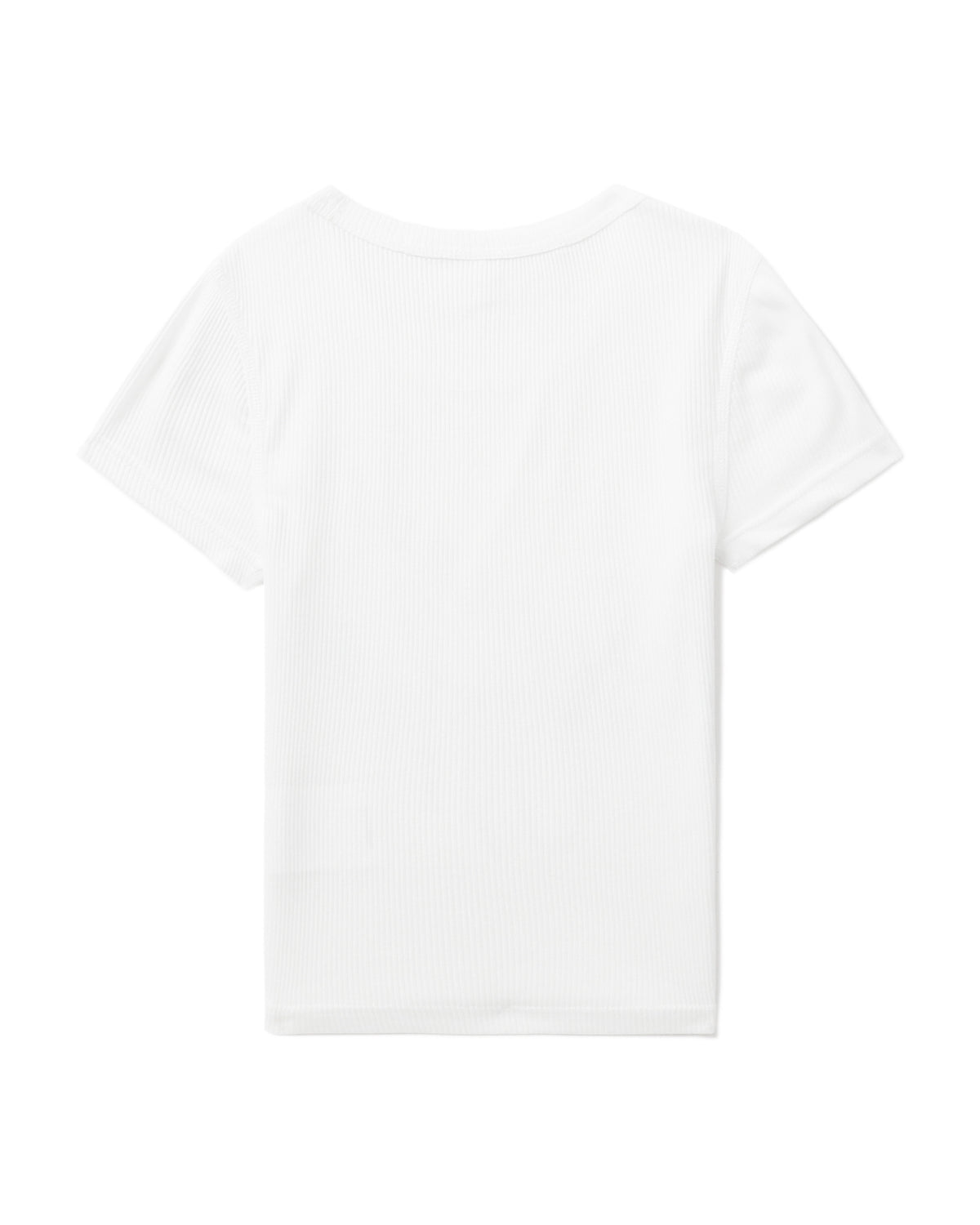 Crystal hotfix rib tee