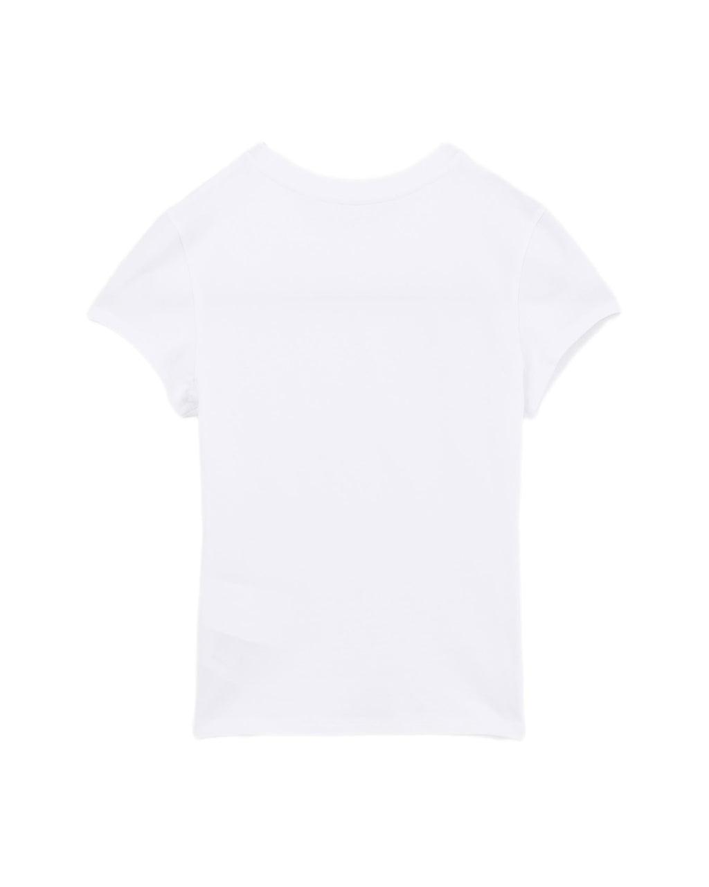 Crystal graphic fitted tee