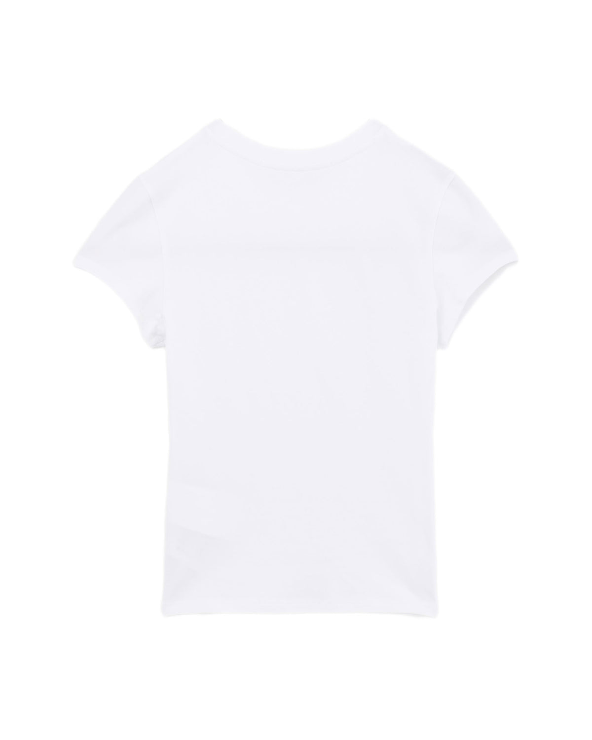 Crystal graphic fitted tee
