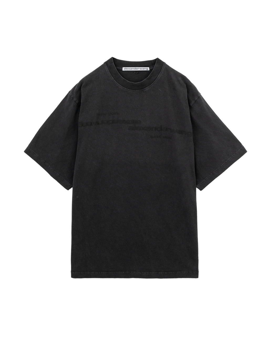 Mirrored logo tee