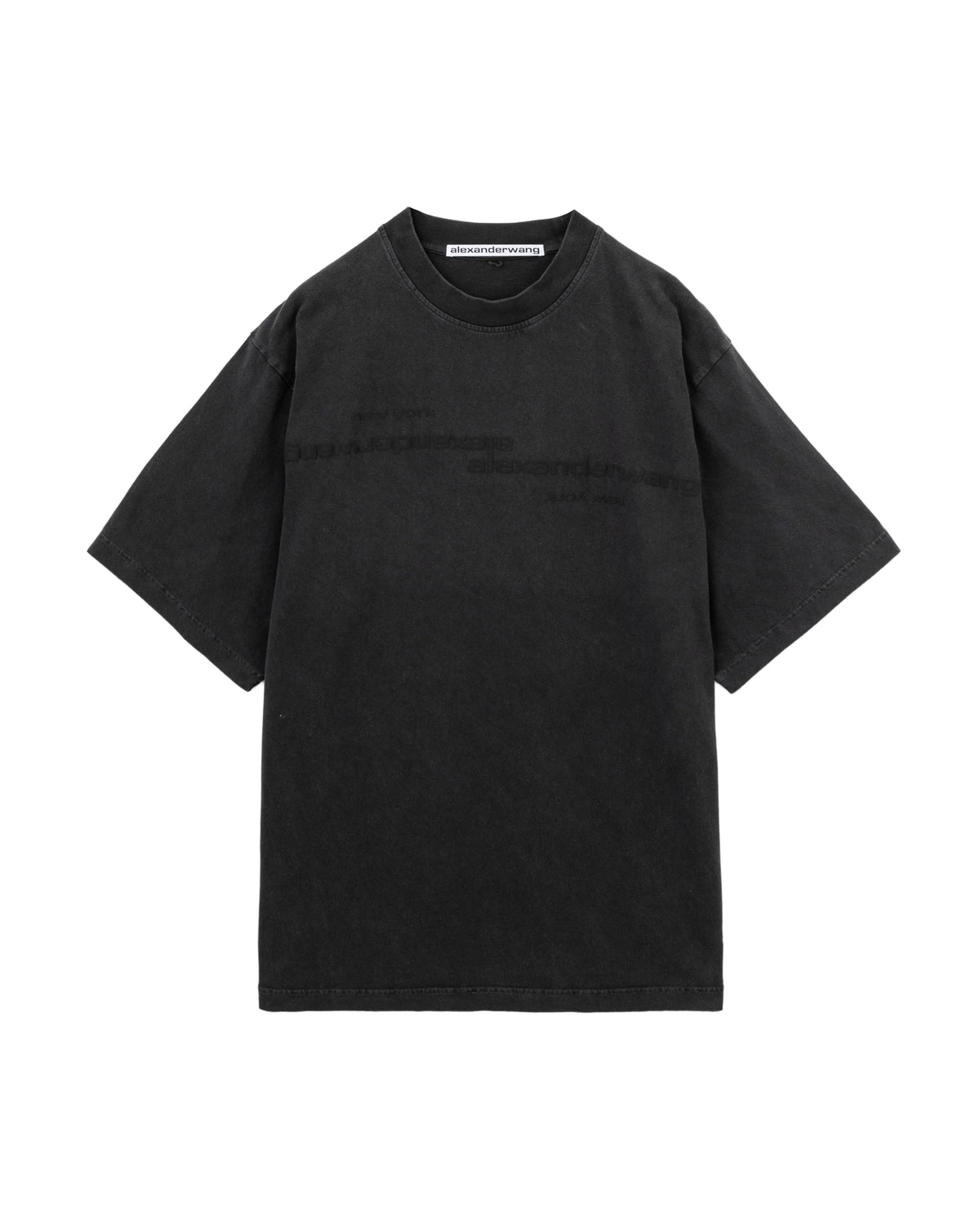 Mirrored logo tee