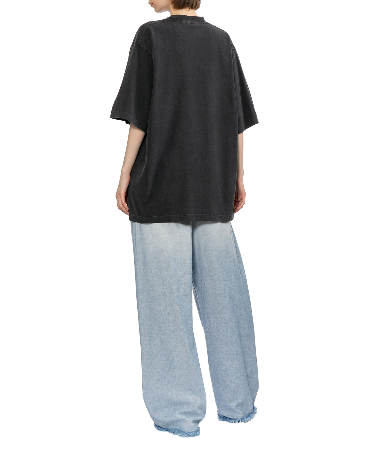 Mirrored logo tee