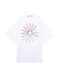 Crystal pinwheel tee