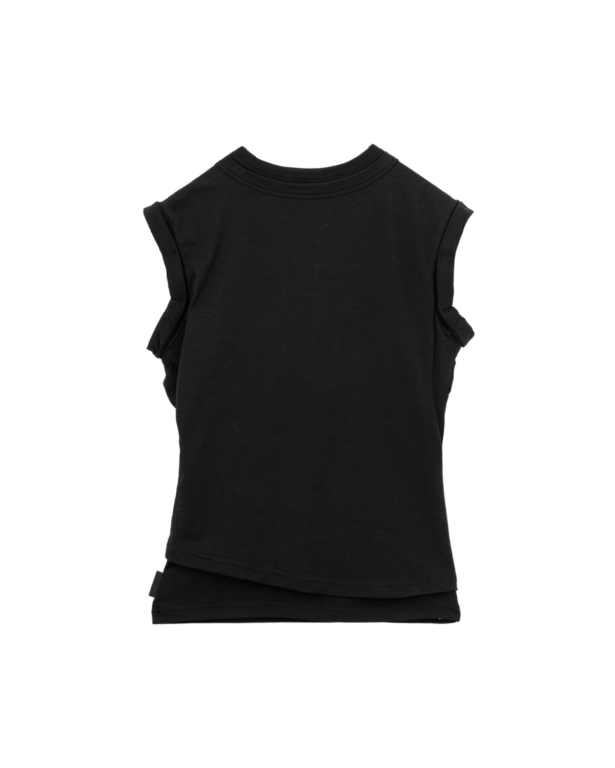 Twisted bust layered tank