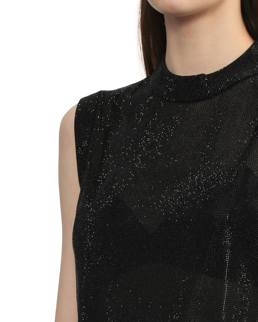 Bead hotfix tank top