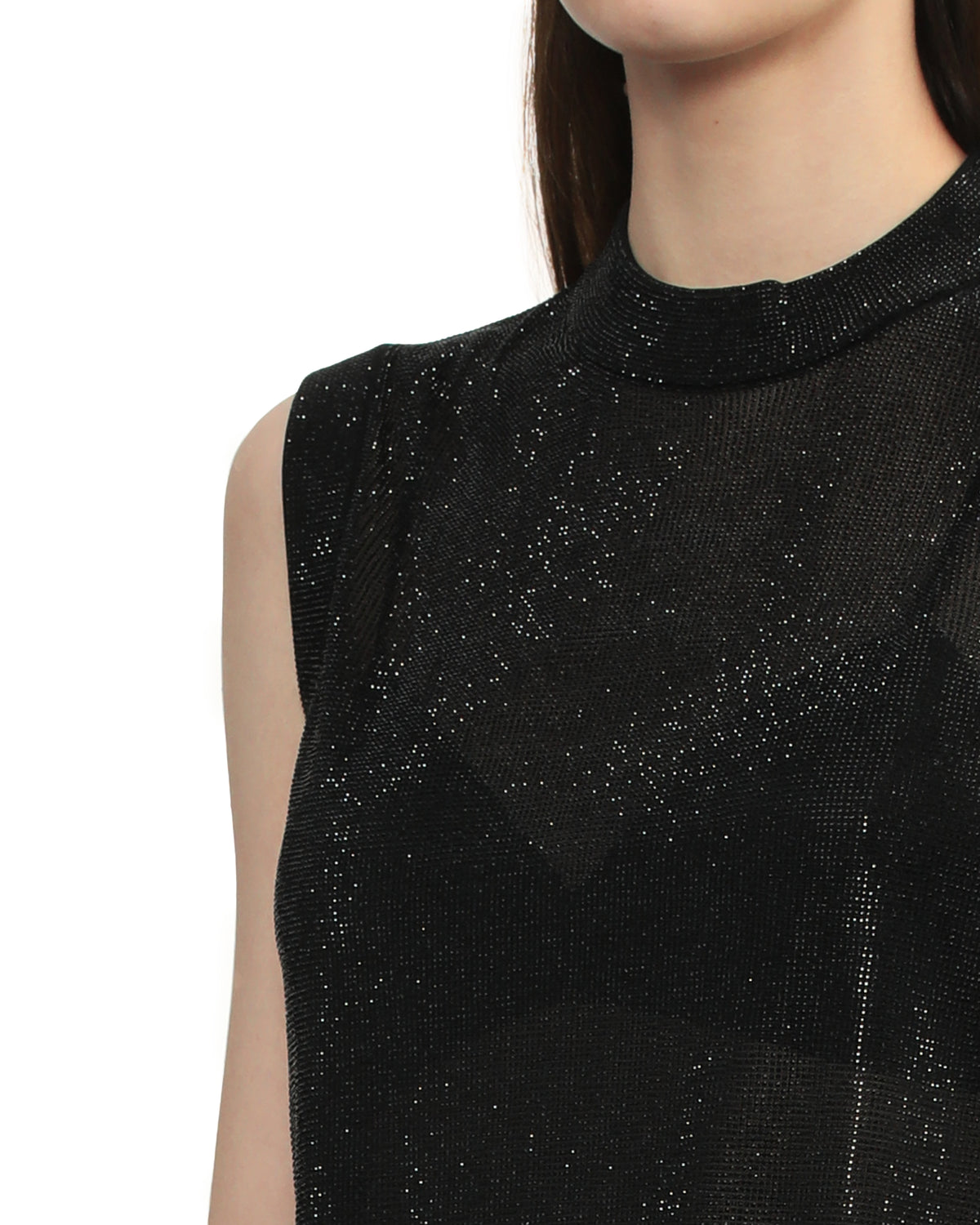 Bead hotfix tank top