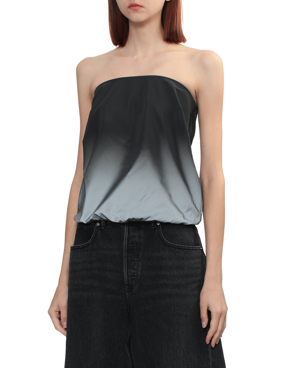 Gradient tube top