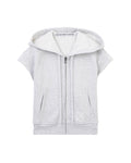 Sleeveless hoodie
