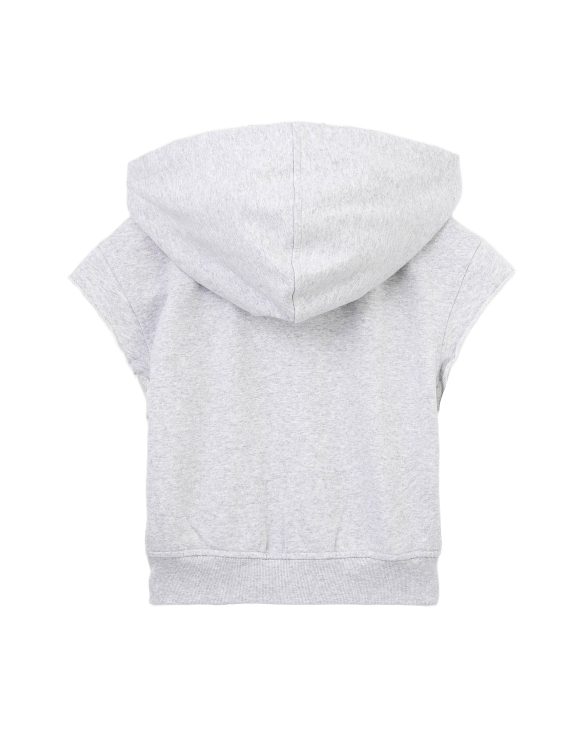 Sleeveless hoodie
