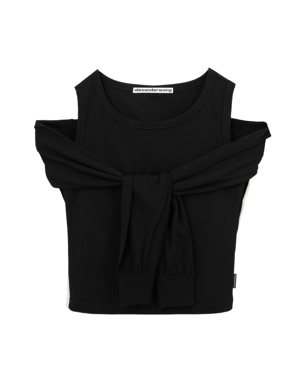 Tie-front top