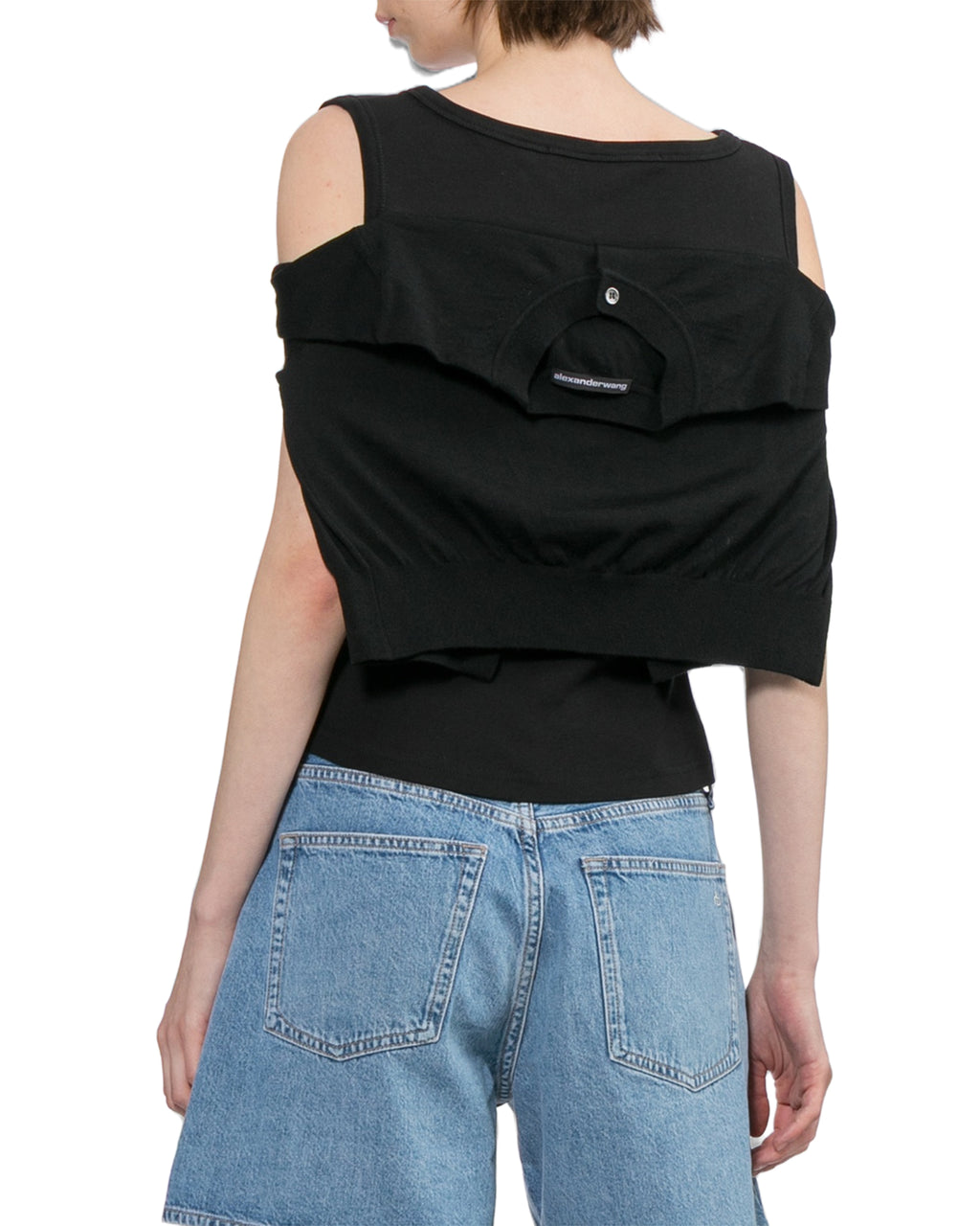 Tie-front top