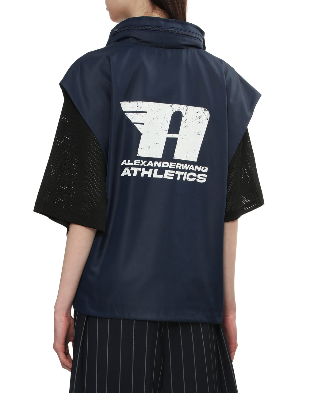 Oversize canvas vest