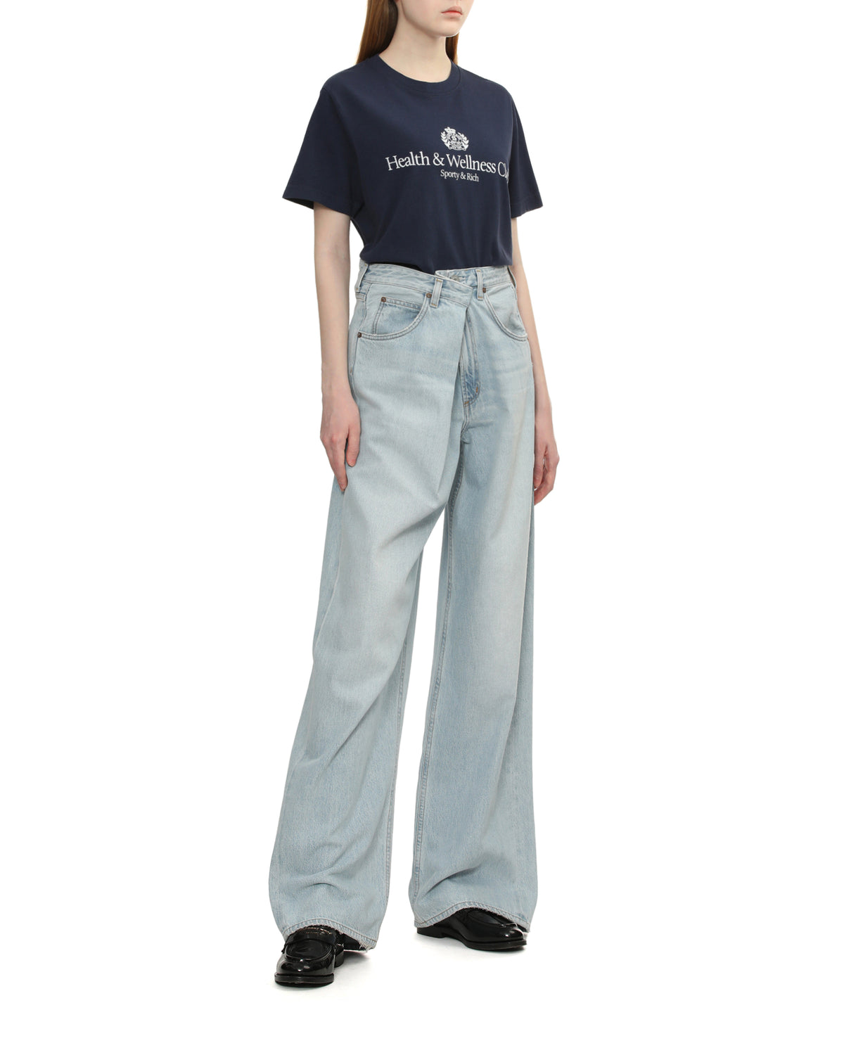 Wide leg jeans