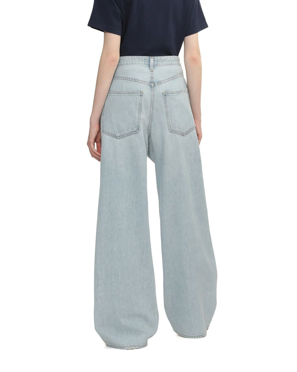 Wide leg jeans