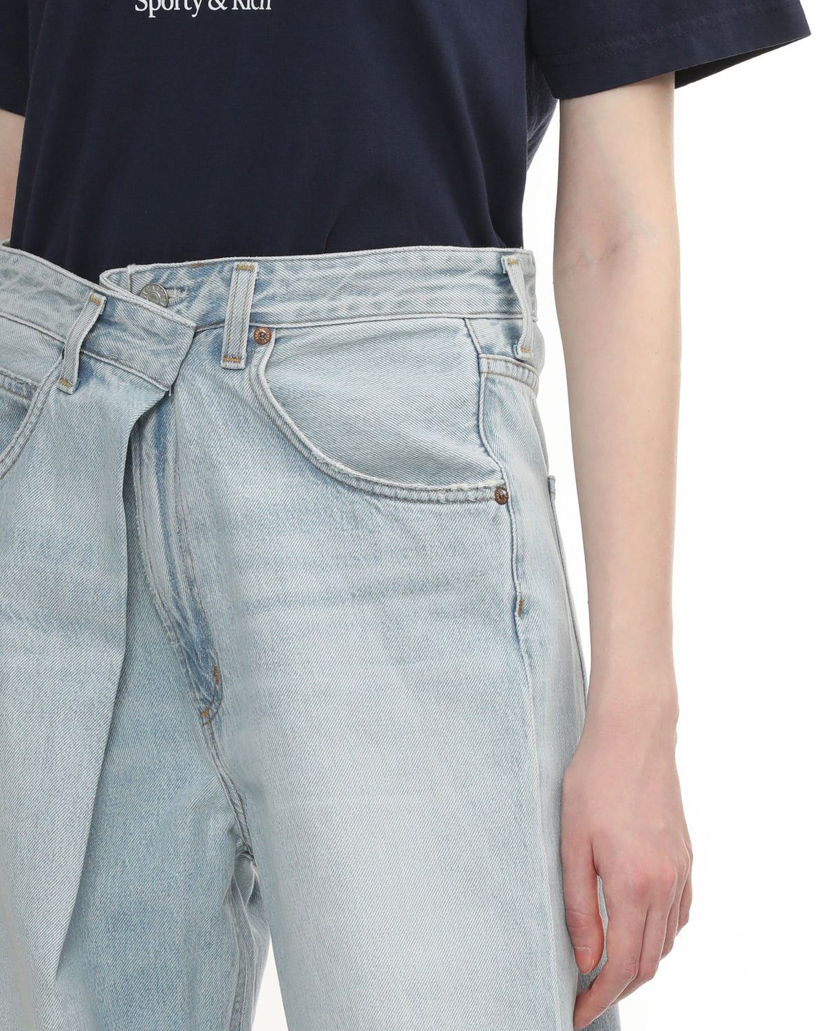 Wide leg jeans